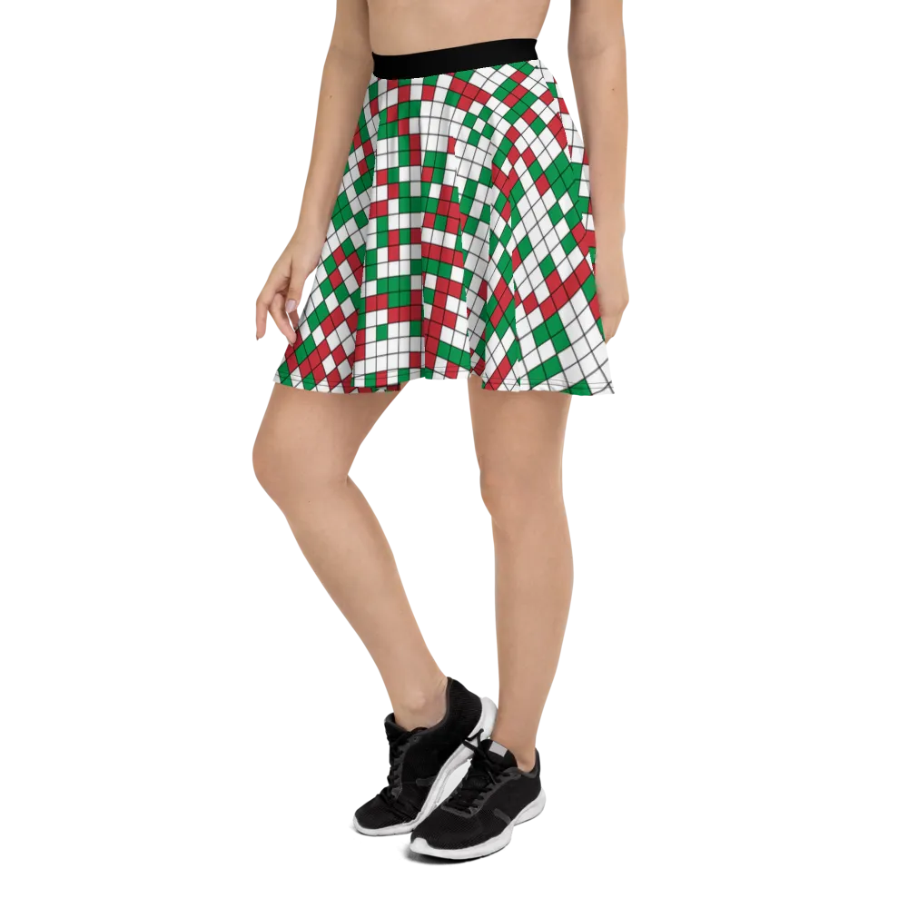 #25b93f80 - ALTINO Skater Skirt - Bella Italia Collection