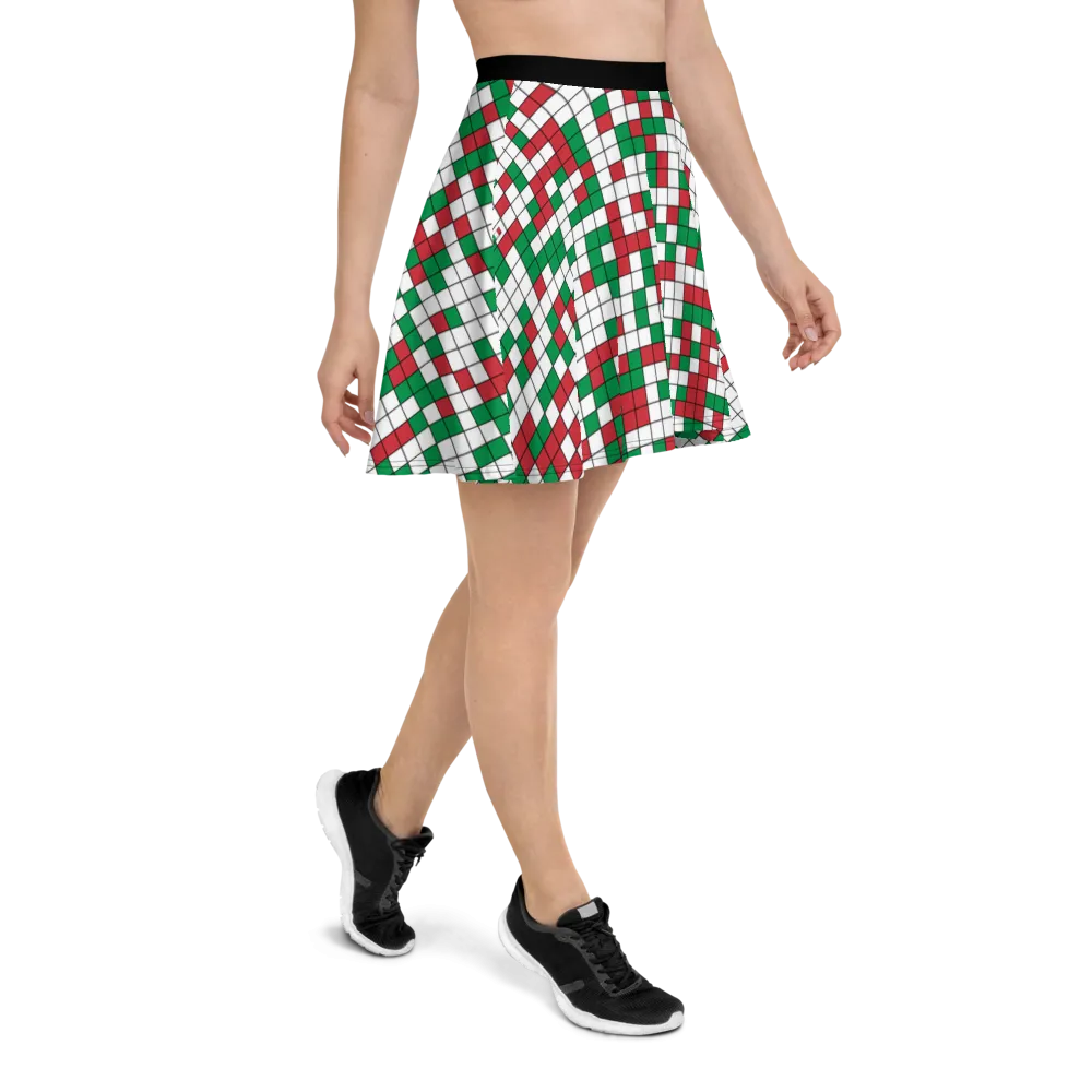 #25b93f80 - ALTINO Skater Skirt - Bella Italia Collection