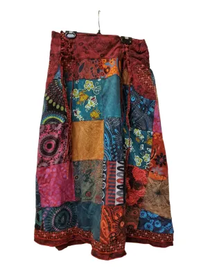4 Samples of Patchwork Skirts