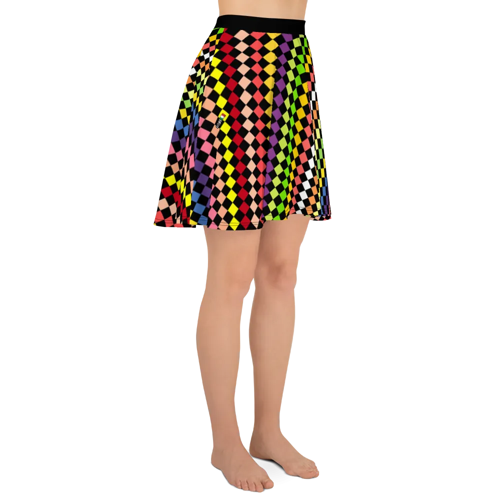 #4bc97180 - Fruit Melody - ALTINO Skater Skirt - Summer Never Ends Collection