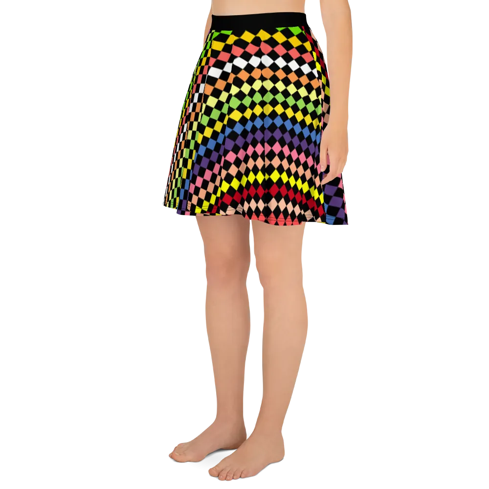 #4bc97180 - Fruit Melody - ALTINO Skater Skirt - Summer Never Ends Collection