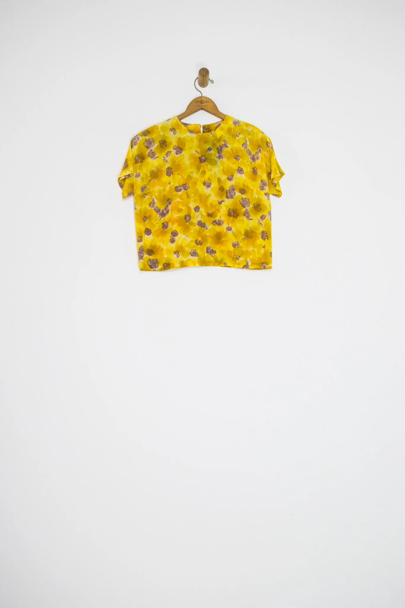 50’s/60’s FLORAL CROP / SMALL