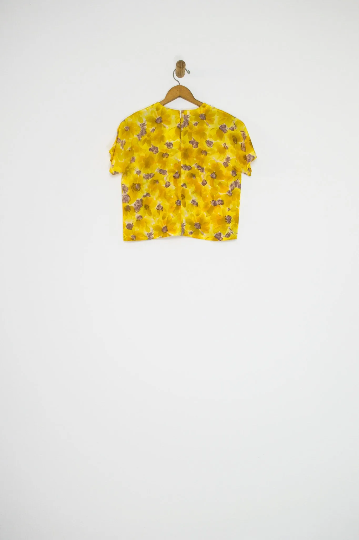 50’s/60’s FLORAL CROP / SMALL