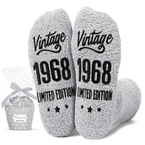 56th Birthday Gifts Ideas for Men - Socks for 56 Year Olds, 1968 Birthday Gifts, Best Gifts for 56 Year Old Man