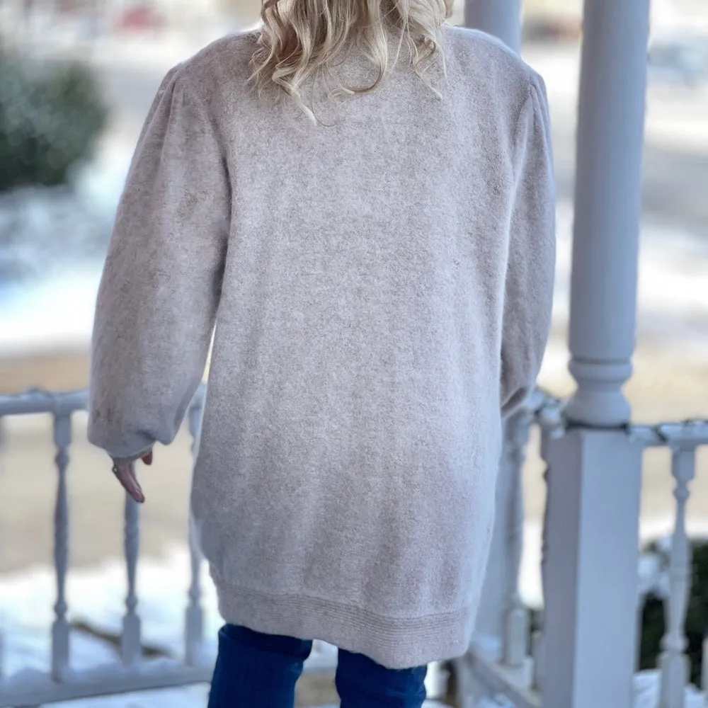 80s mohair cardigan