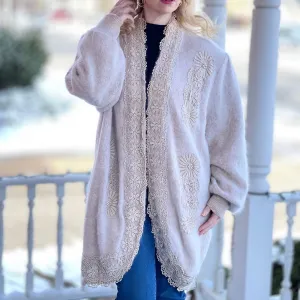 80s mohair cardigan