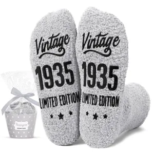 89th Birthday Gifts Ideas for Men - Socks for 89 Year Olds, 1935 Birthday Gifts, Best Gifts for 89 Year Old Elderly Man