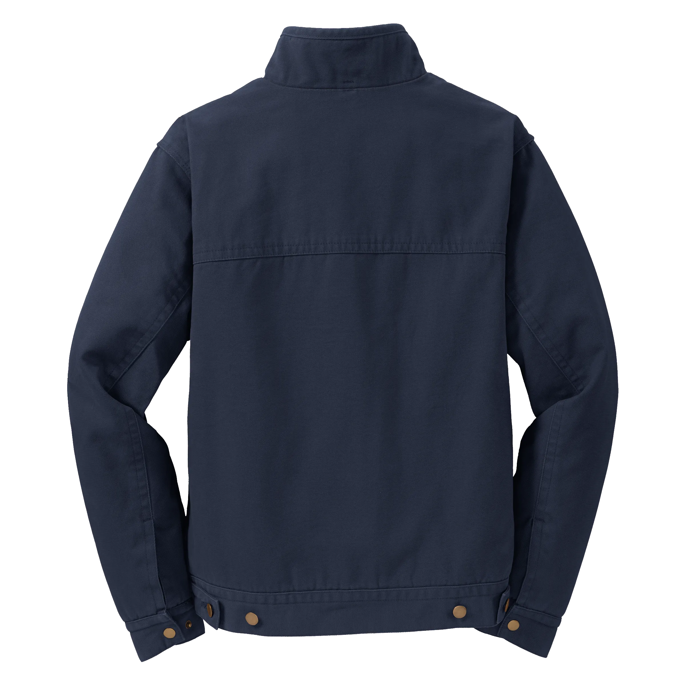 A1541 Mens Washed Duck Cloth Flannel-Lined Work Jacket