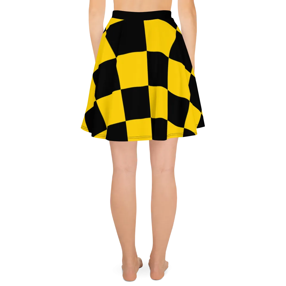 #a81c3880 - Mango Black - ALTINO Skater Skirt - Summer Never Ends Collection