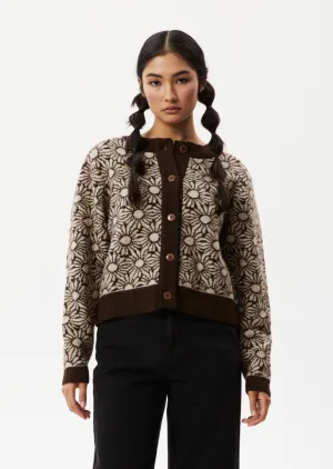 AFENDS Dandy Floral Knitted Cardigan