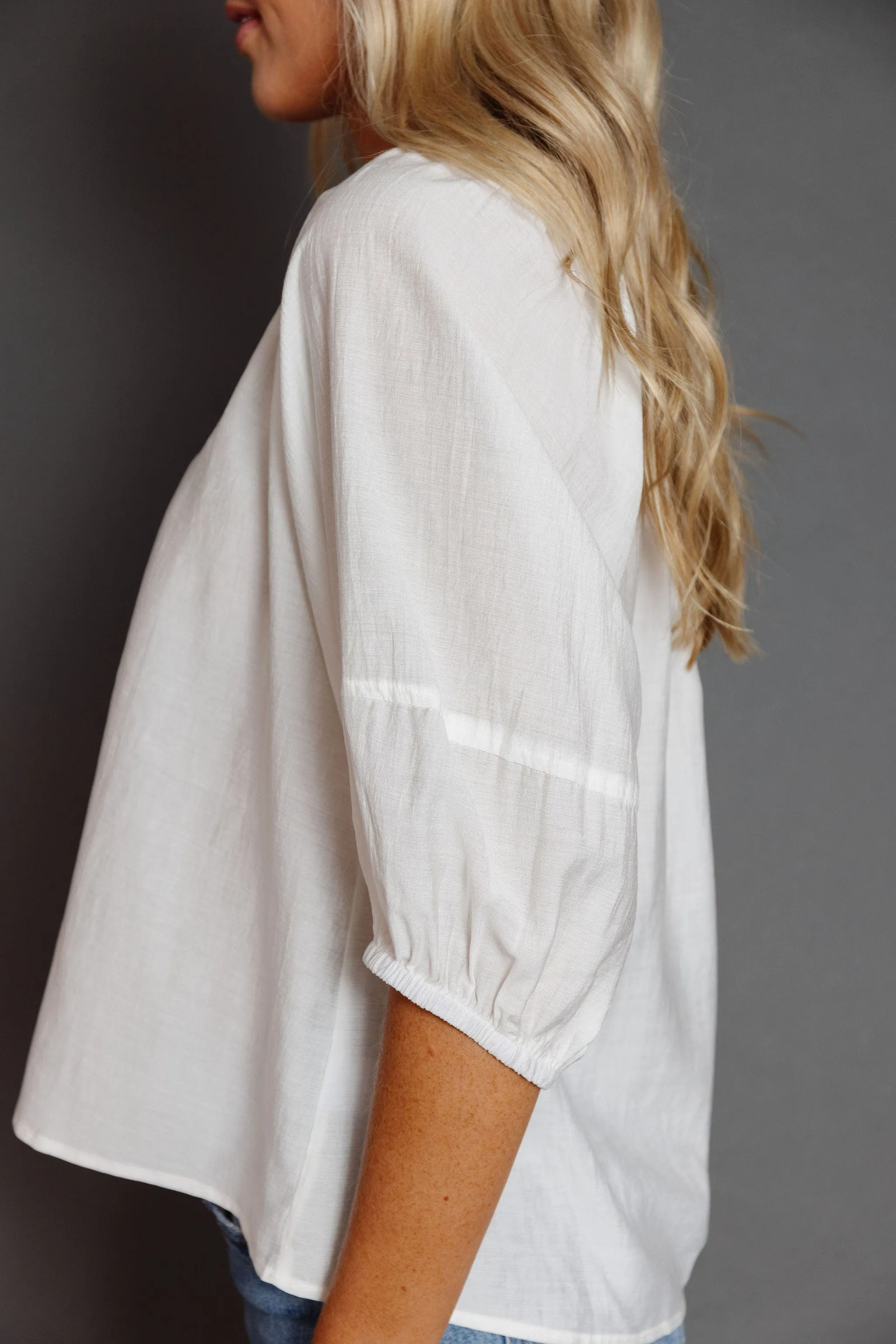 Alko Blouse in White