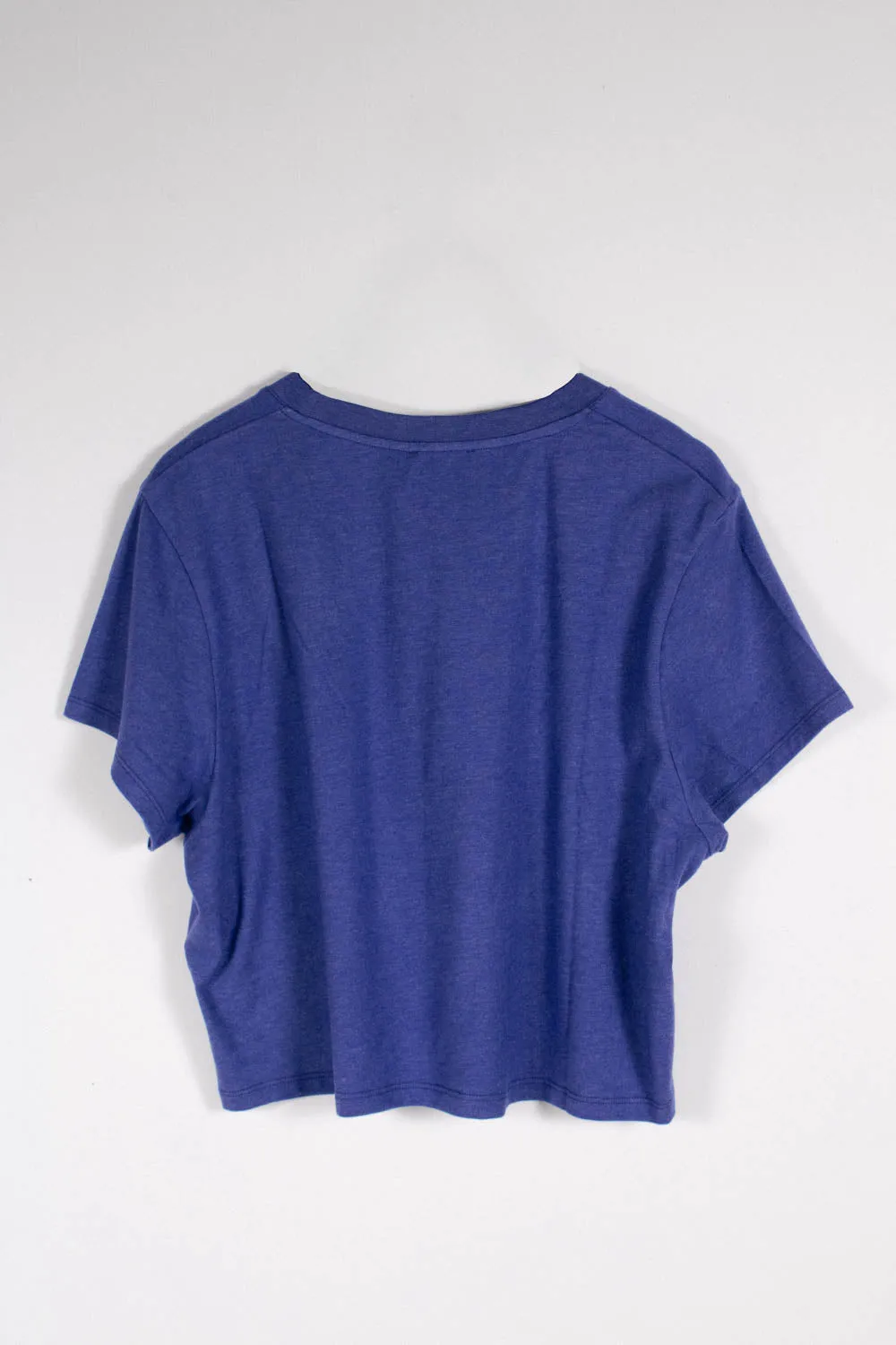 American Vintage - Ypawood Ultrasoft Crop T-Shirt (Mulberry Melange)