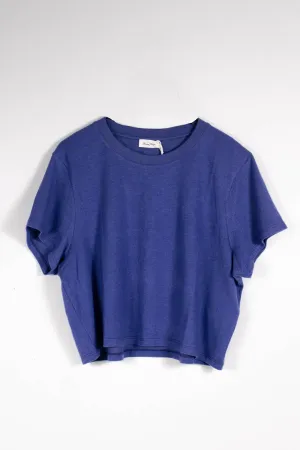 American Vintage - Ypawood Ultrasoft Crop T-Shirt (Mulberry Melange)