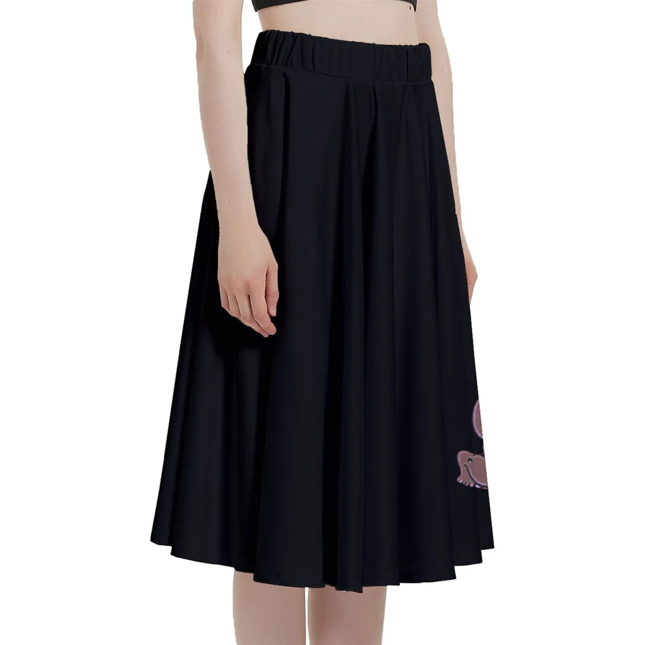 Angel Midi Skirt With Pocket