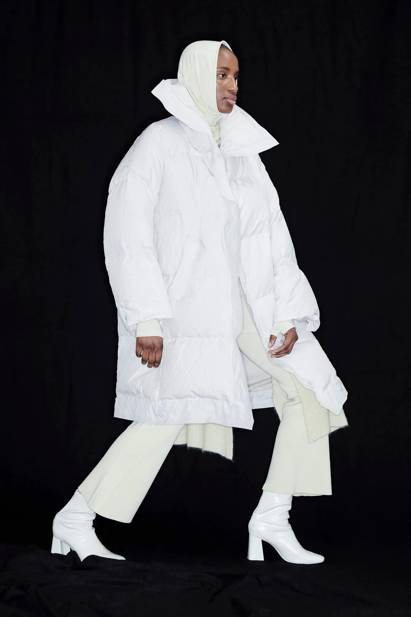 Annette Gortz Osaka Puffer Coat in Ice