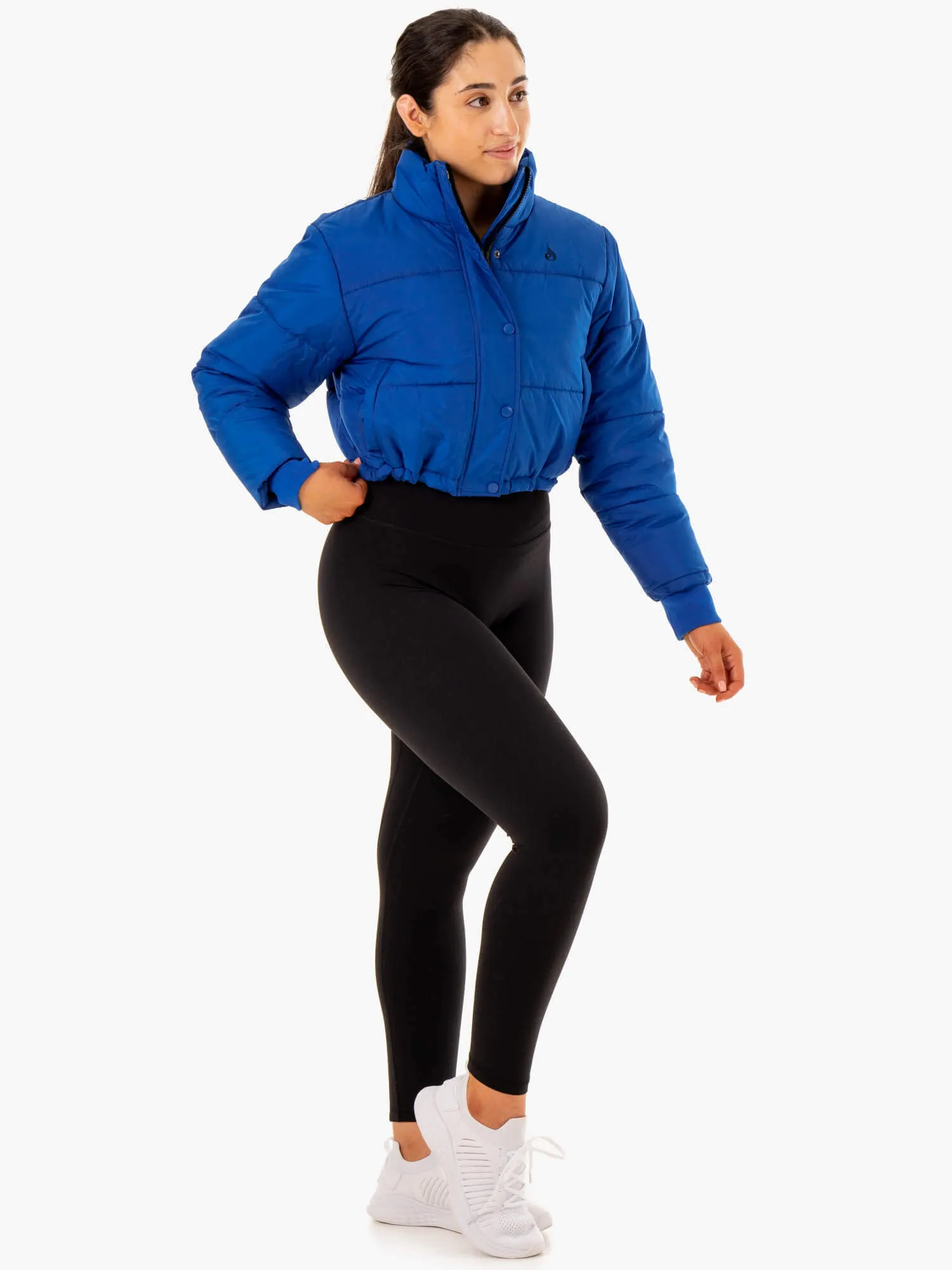 Apex Puffer Jacket - Cobalt Blue