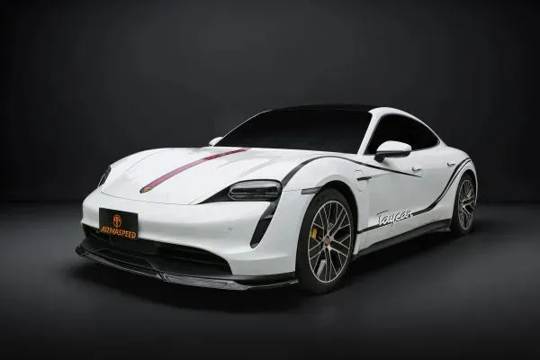 Armaspeed Porsche Taycan ARMASPEED Dry Carbon Fiber Side Skirts