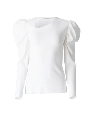 Asymmetrical Neck Blouse