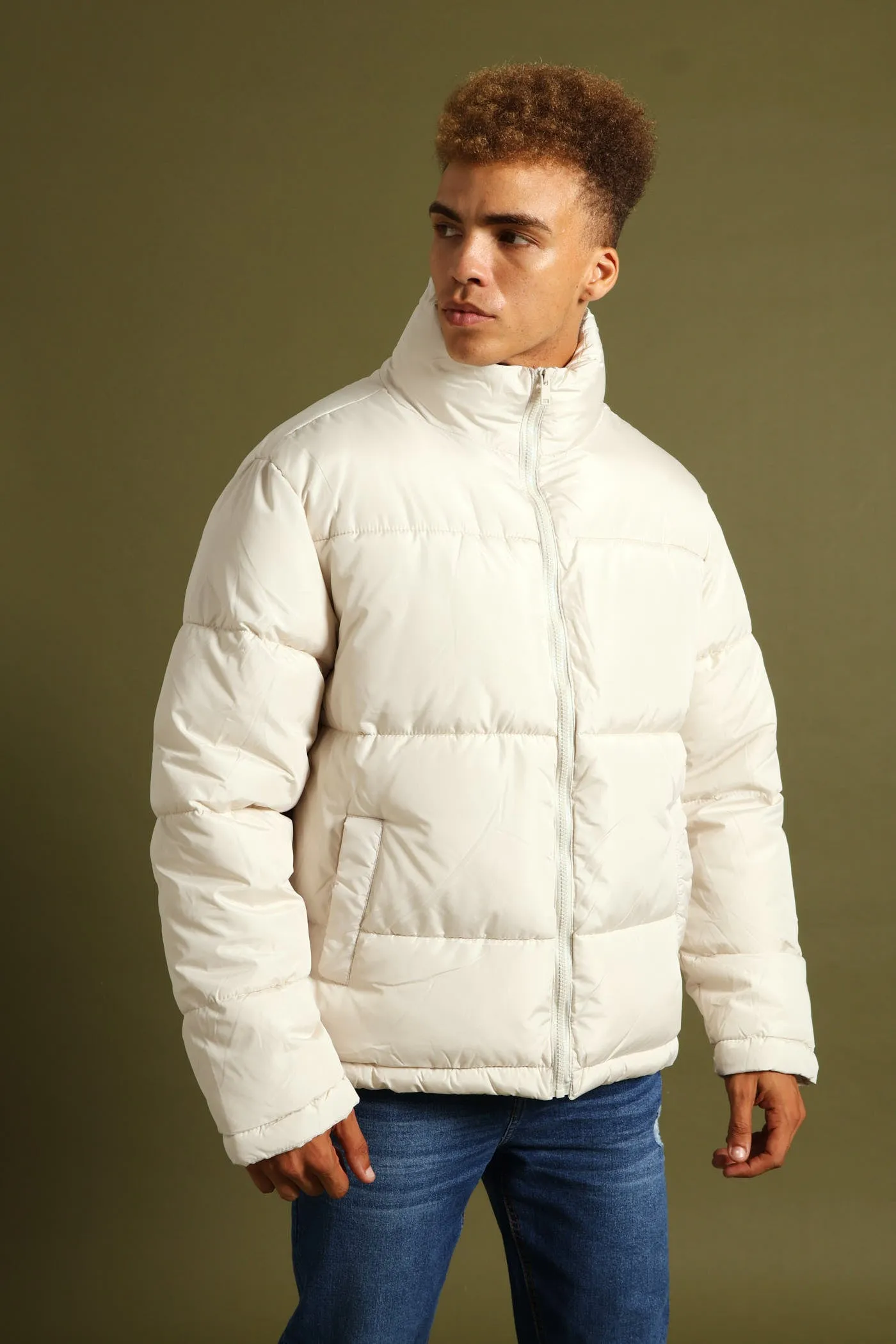 Basic Puffer - Light Stone