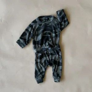 Billie Camo set | Dyed Walnut