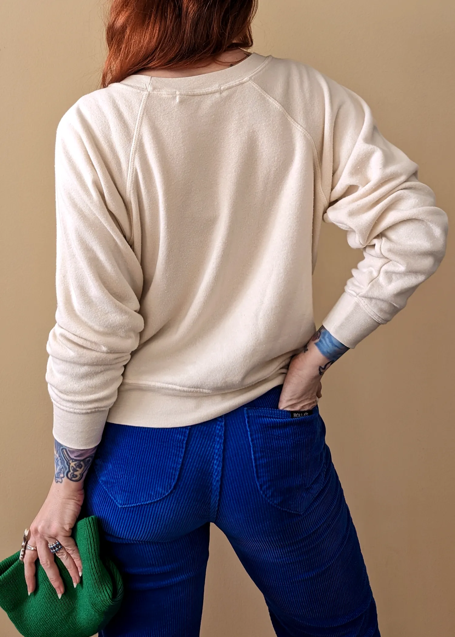 Blondie Showtime Raglan Crew Sweatshirt
