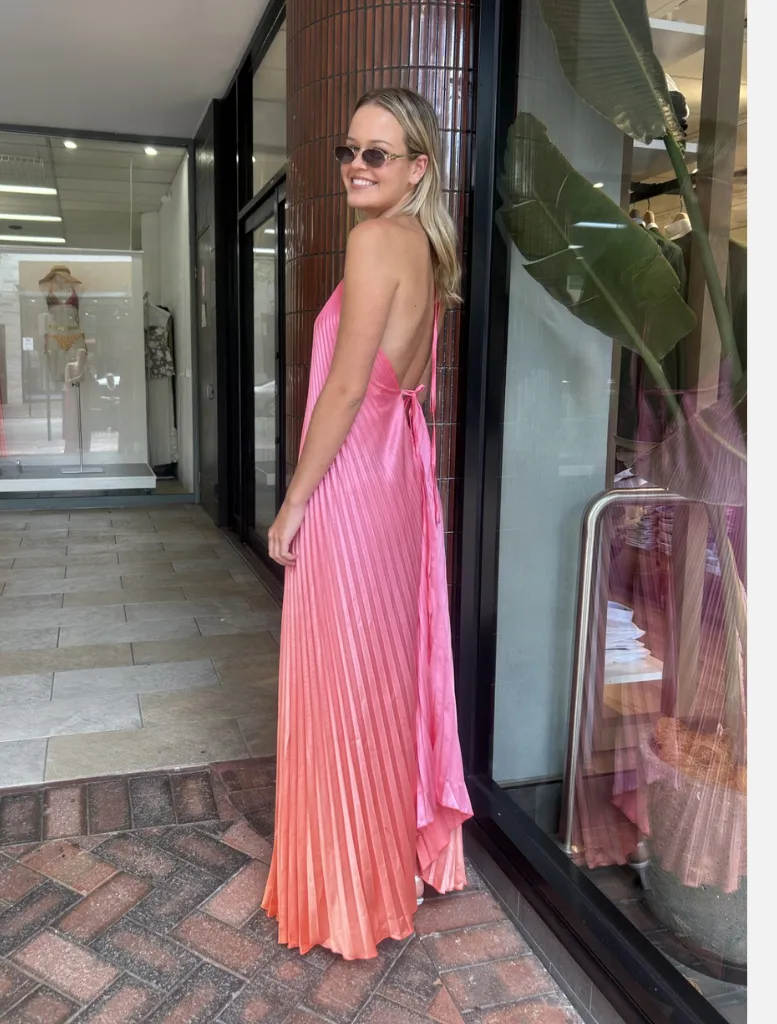 Boheme Gown - Sunset Ombre