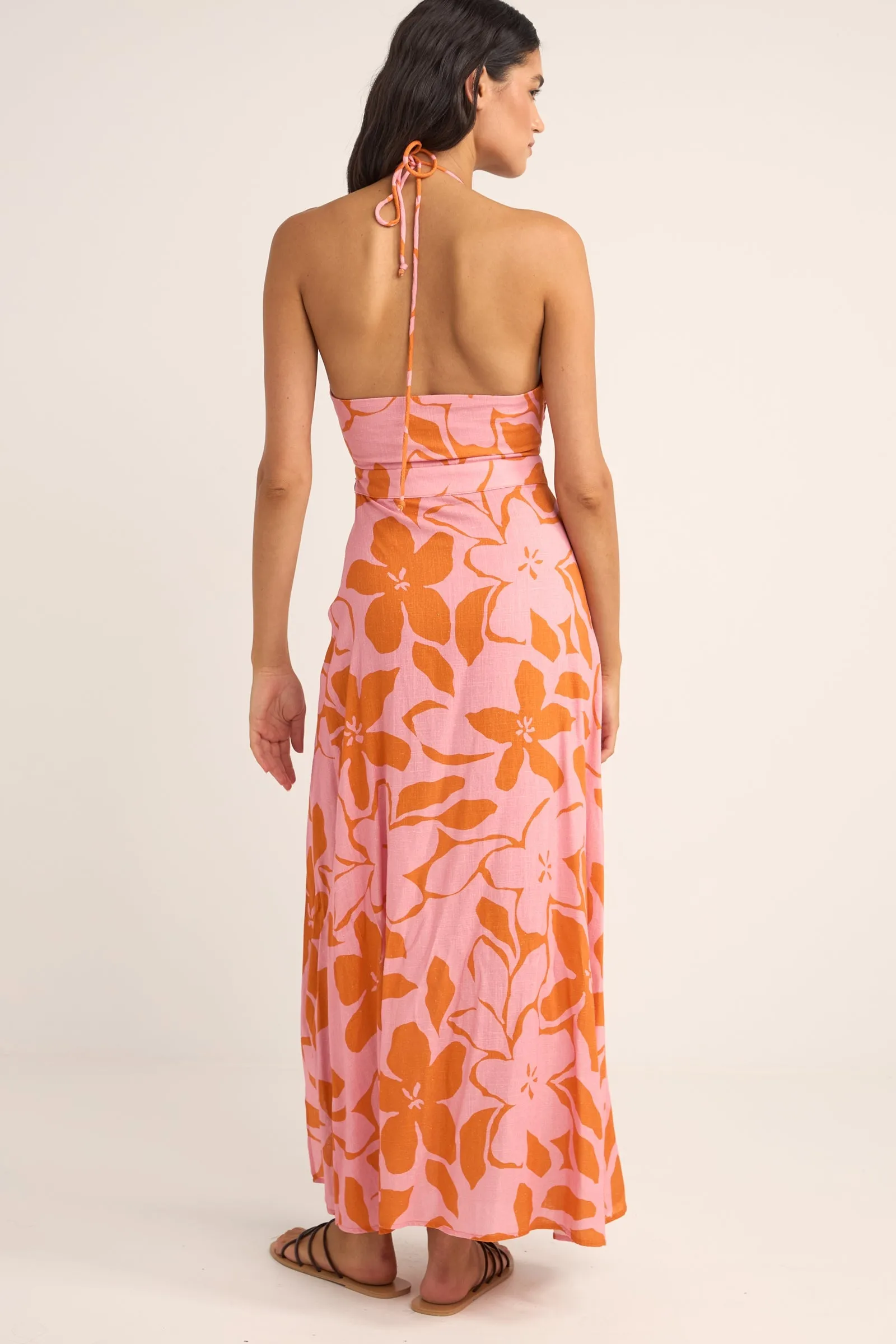 Bora Bora Floral Cut Out Maxi Dress