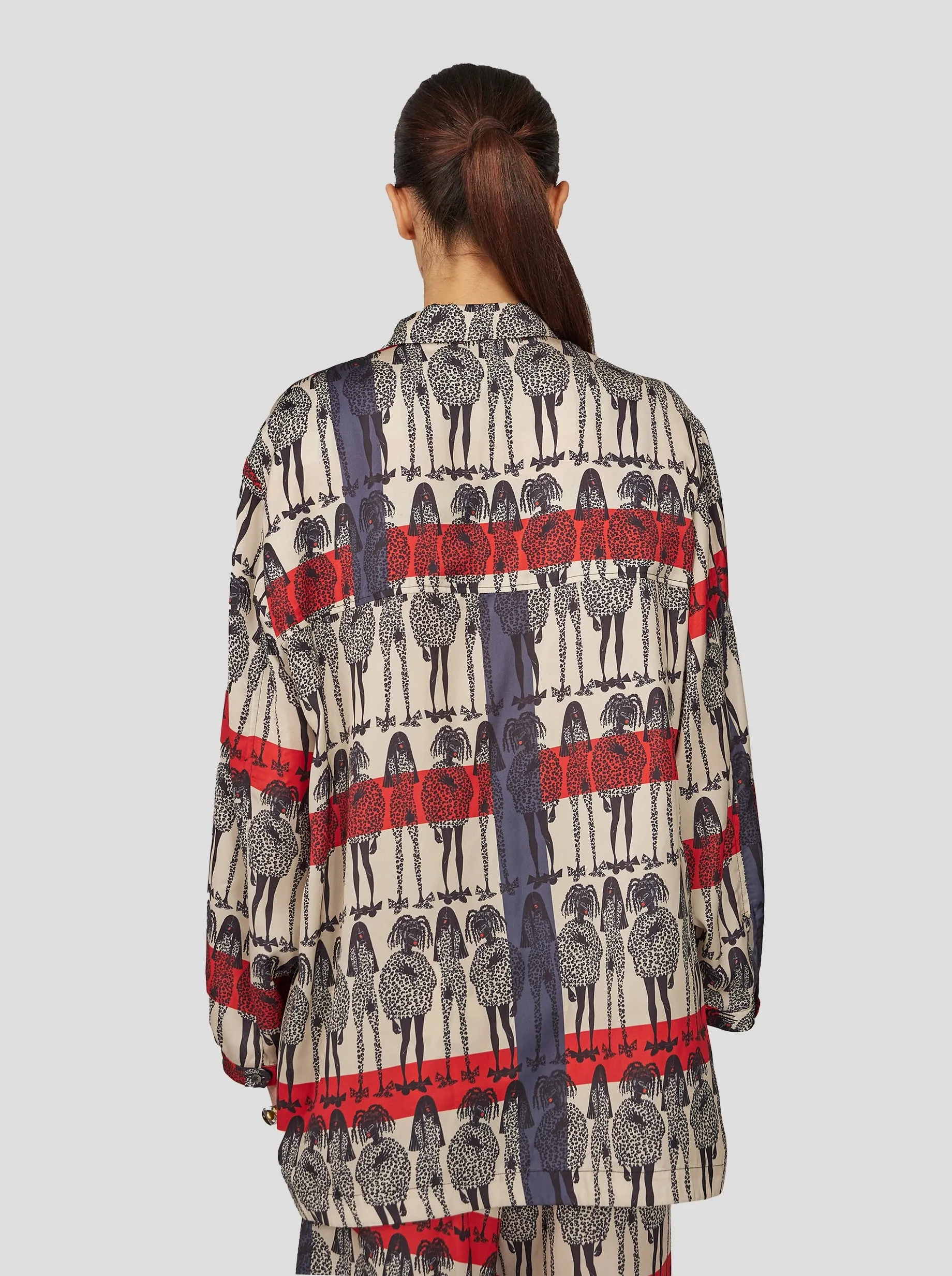 Buffalo Long Shirt in Rift Print