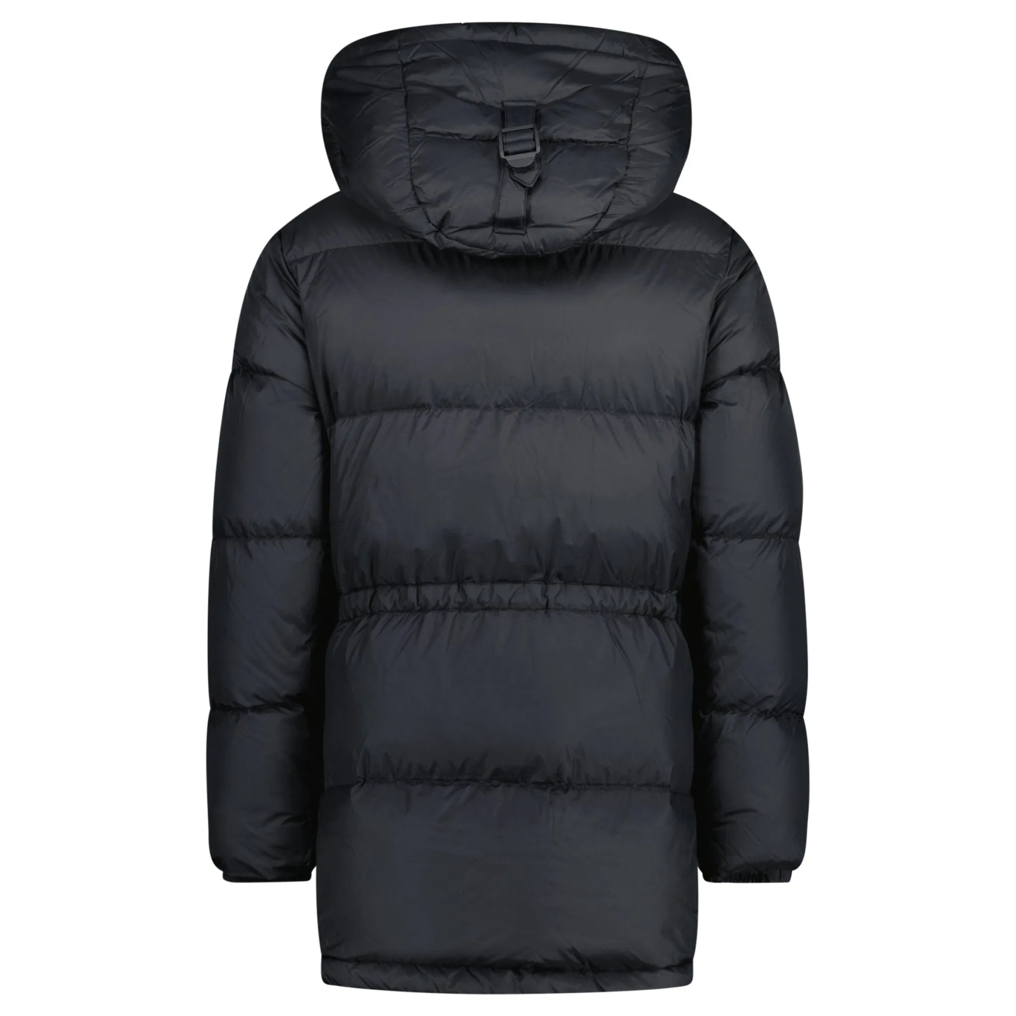 BURBERRY HAWORTH MID LENGTH PUFFER JACKET BLACK