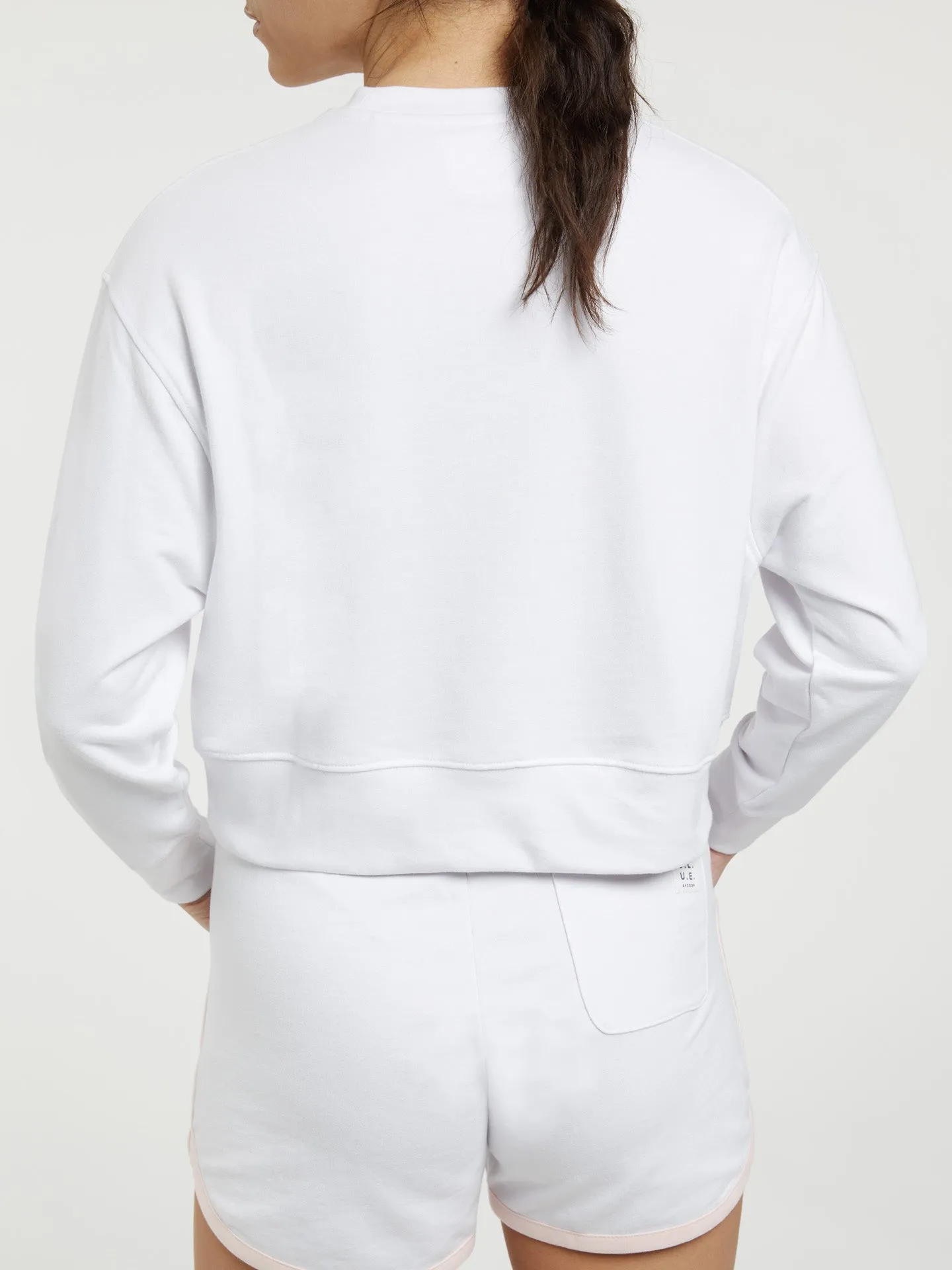 Camisola feminina cropped