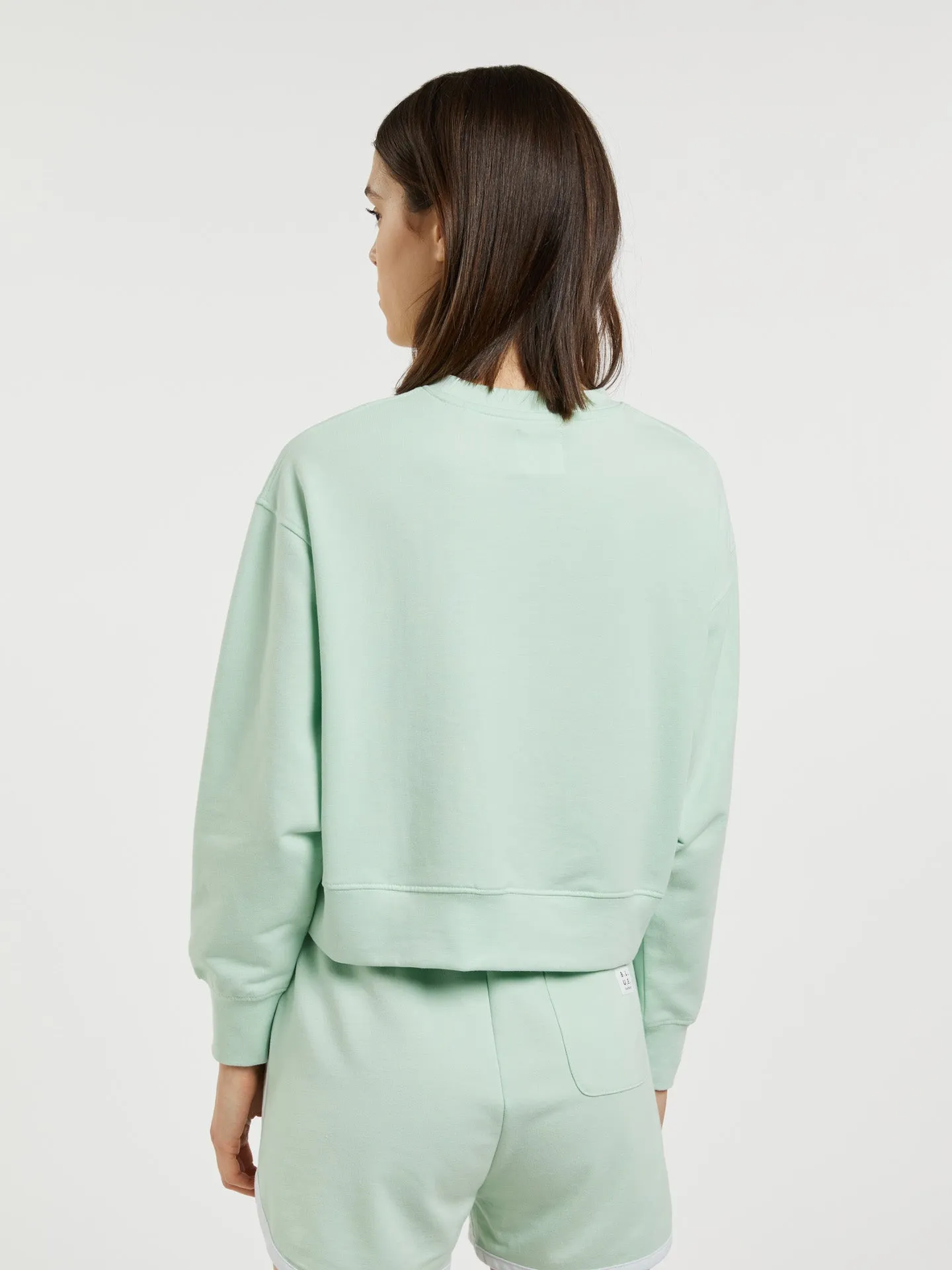 Camisola feminina cropped