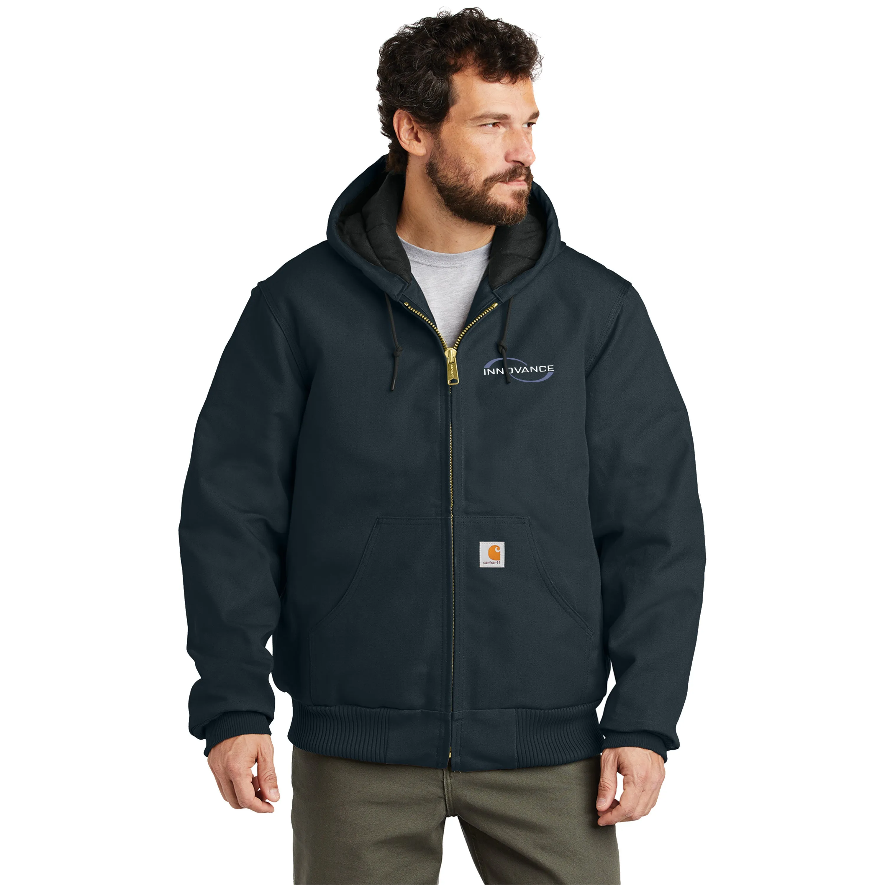 Carhartt - Quilted-Flannel-Lined Duck Active Jac. CT106677.