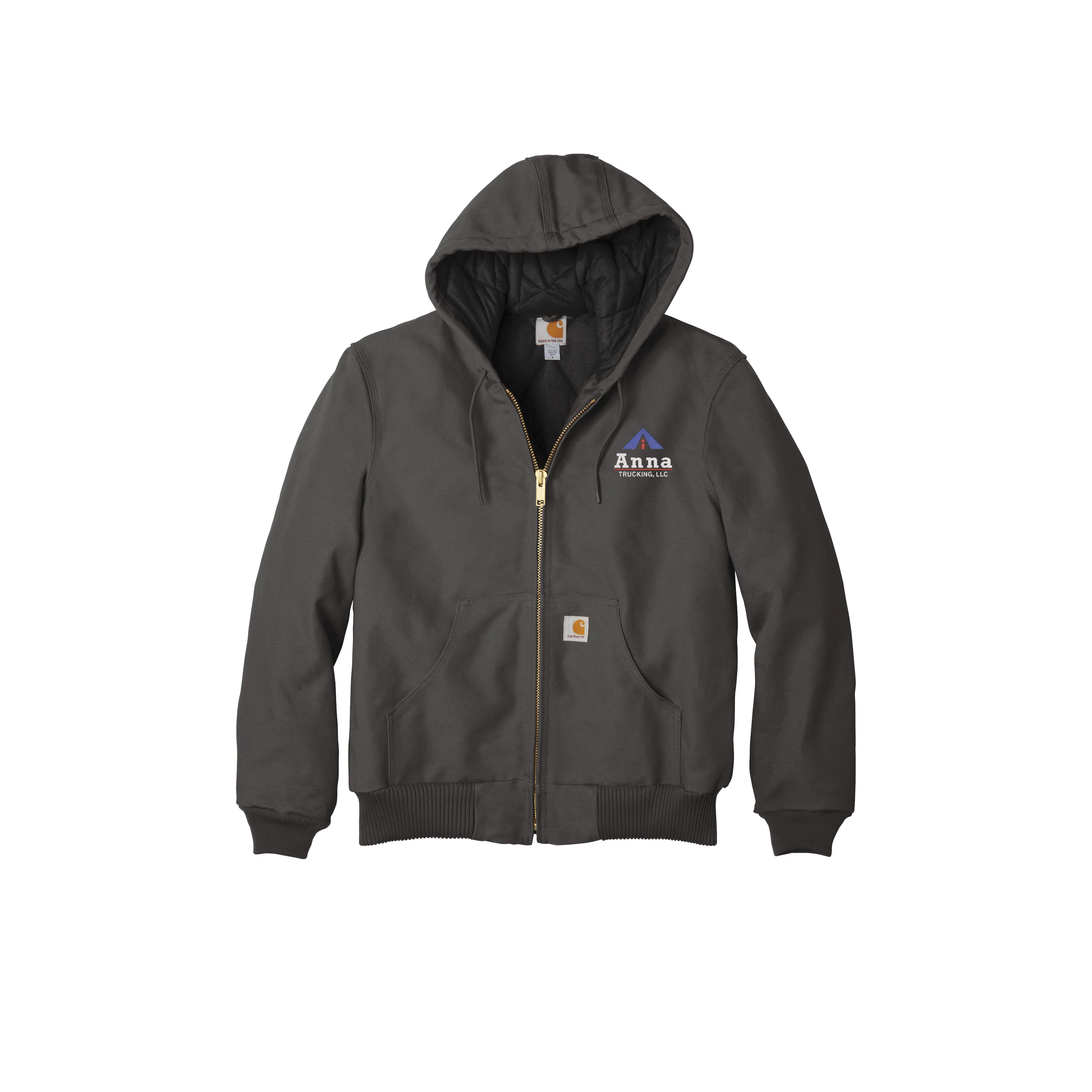 Carhartt - Quilted Flannel-Lined Duck Active Jac. CTSJ140.