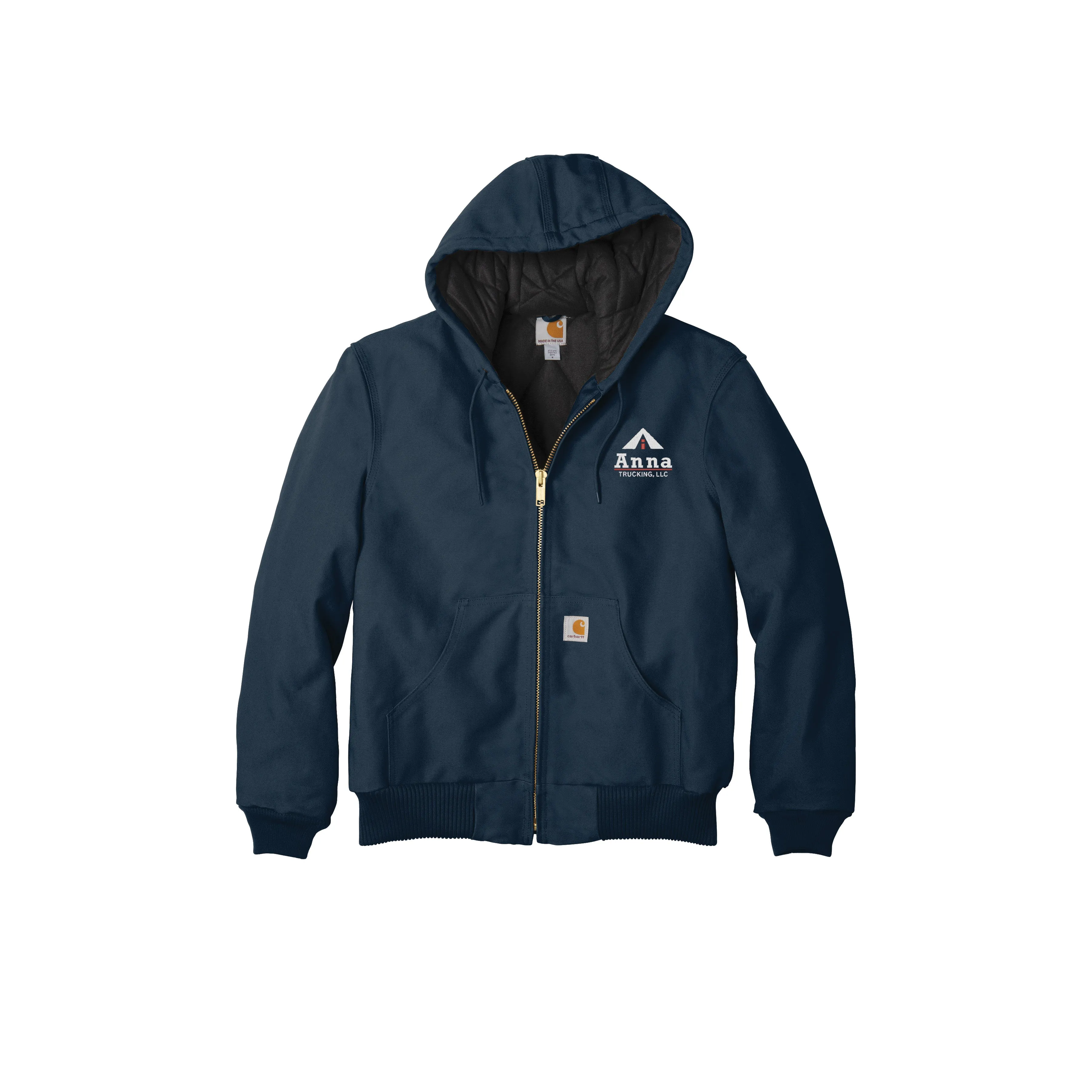 Carhartt - Quilted Flannel-Lined Duck Active Jac. CTSJ140.
