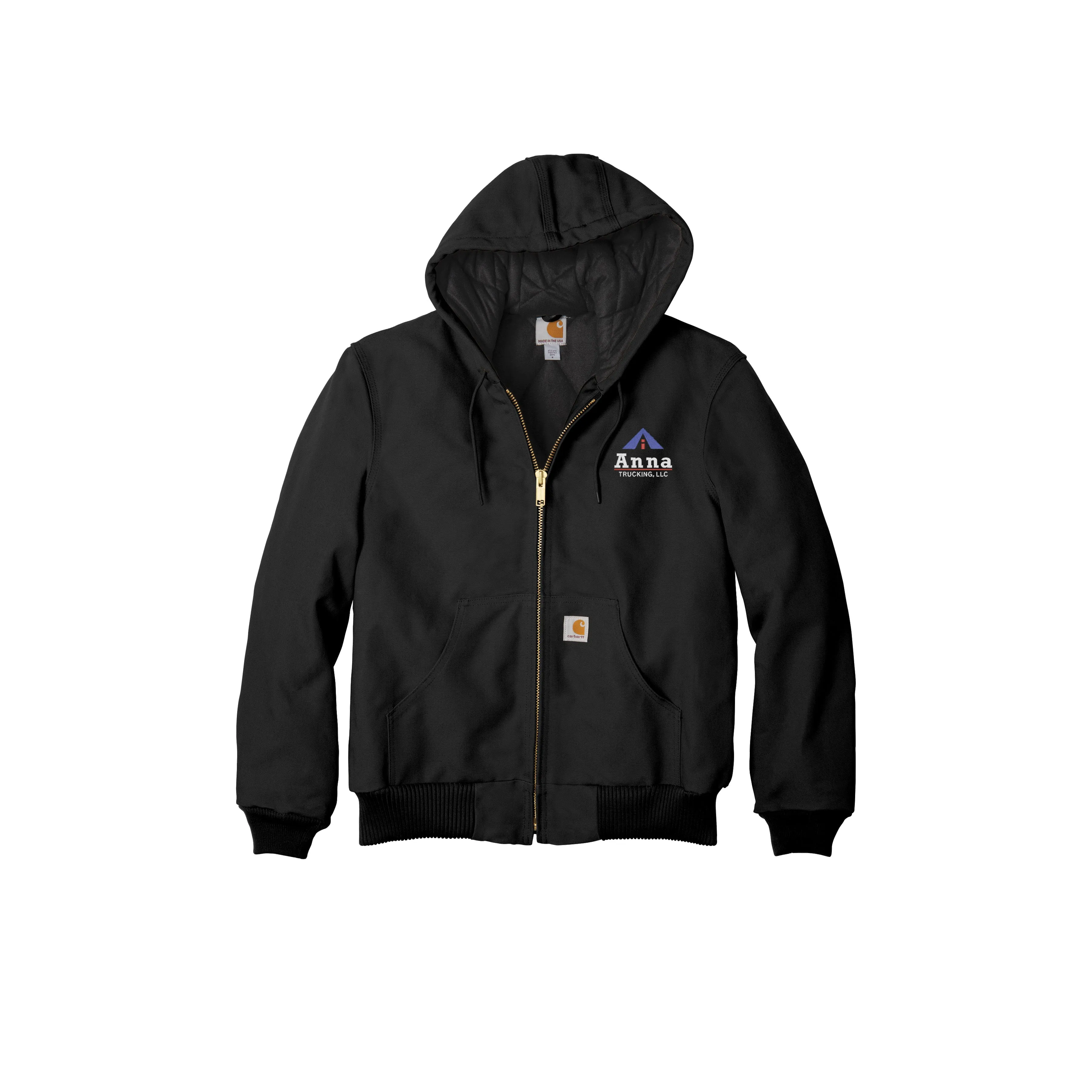 Carhartt - Quilted Flannel-Lined Duck Active Jac. CTSJ140.