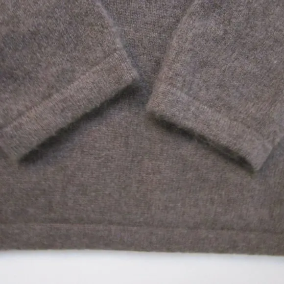CASHMERE Cold Open Shoulders Pullover Knit Sweater Cuddly