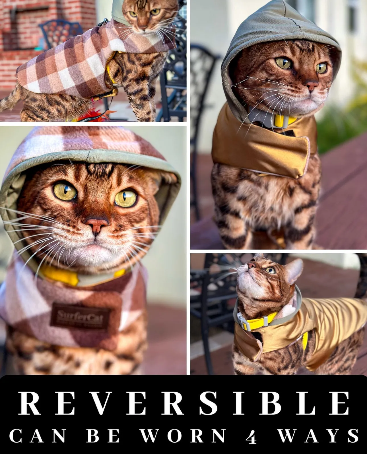 Cat Jacket Hideaway Hoodie Coat