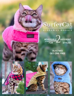 Cat Jacket Hideaway Hoodie Coat