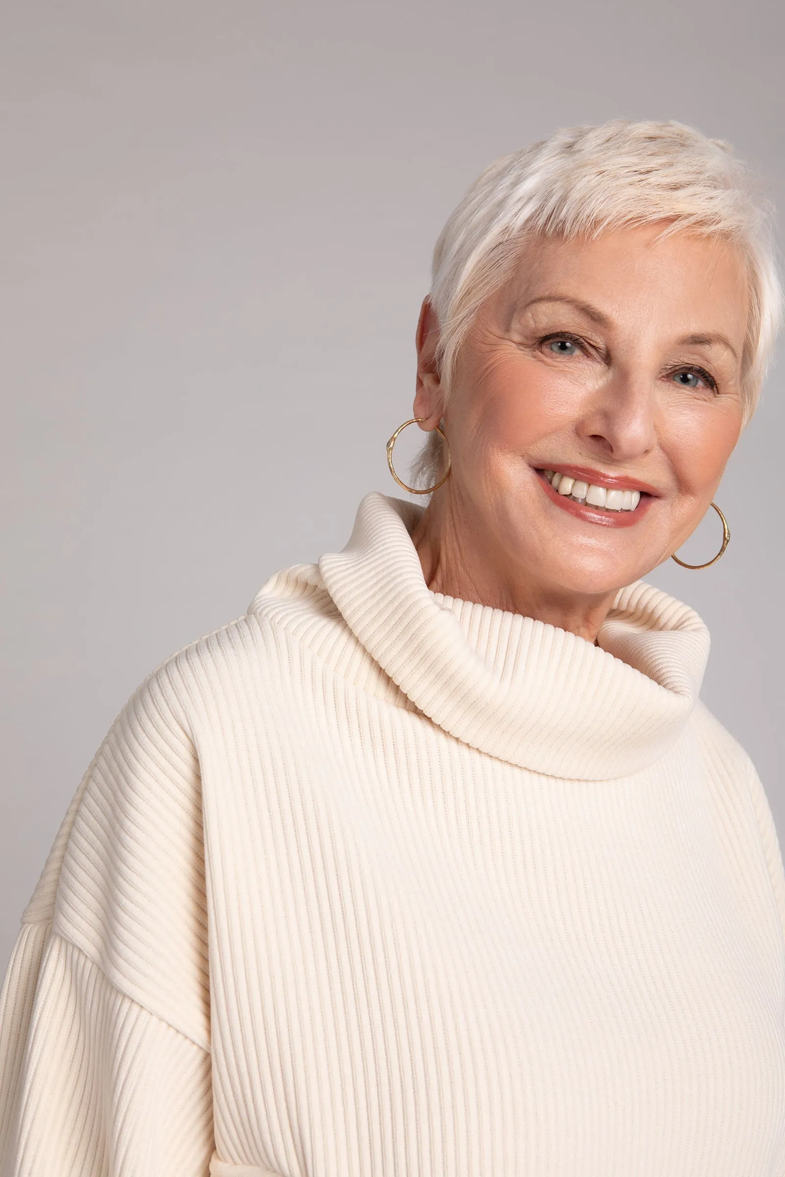 Chenille Cord Step Hem Pullover