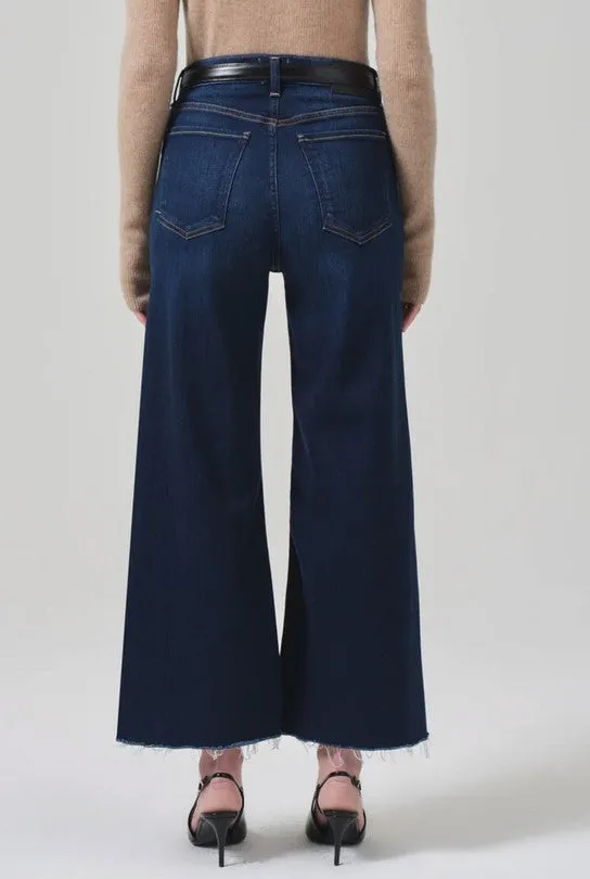 Citizens of Humanity Lyra Wide Leg Crop - Lotus