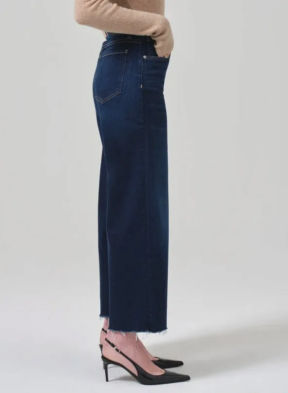 Citizens of Humanity Lyra Wide Leg Crop - Lotus