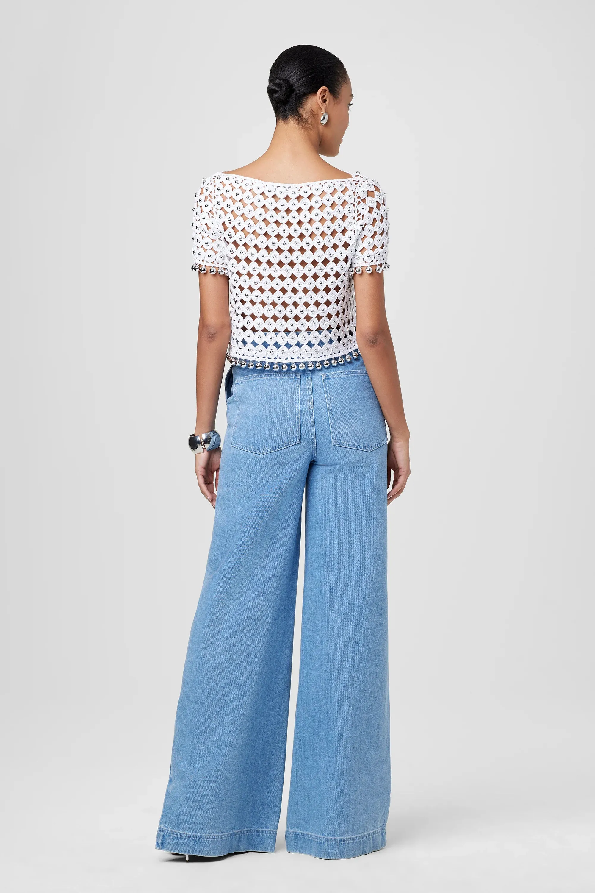 Coco Boat Neck Short Sleeve Top