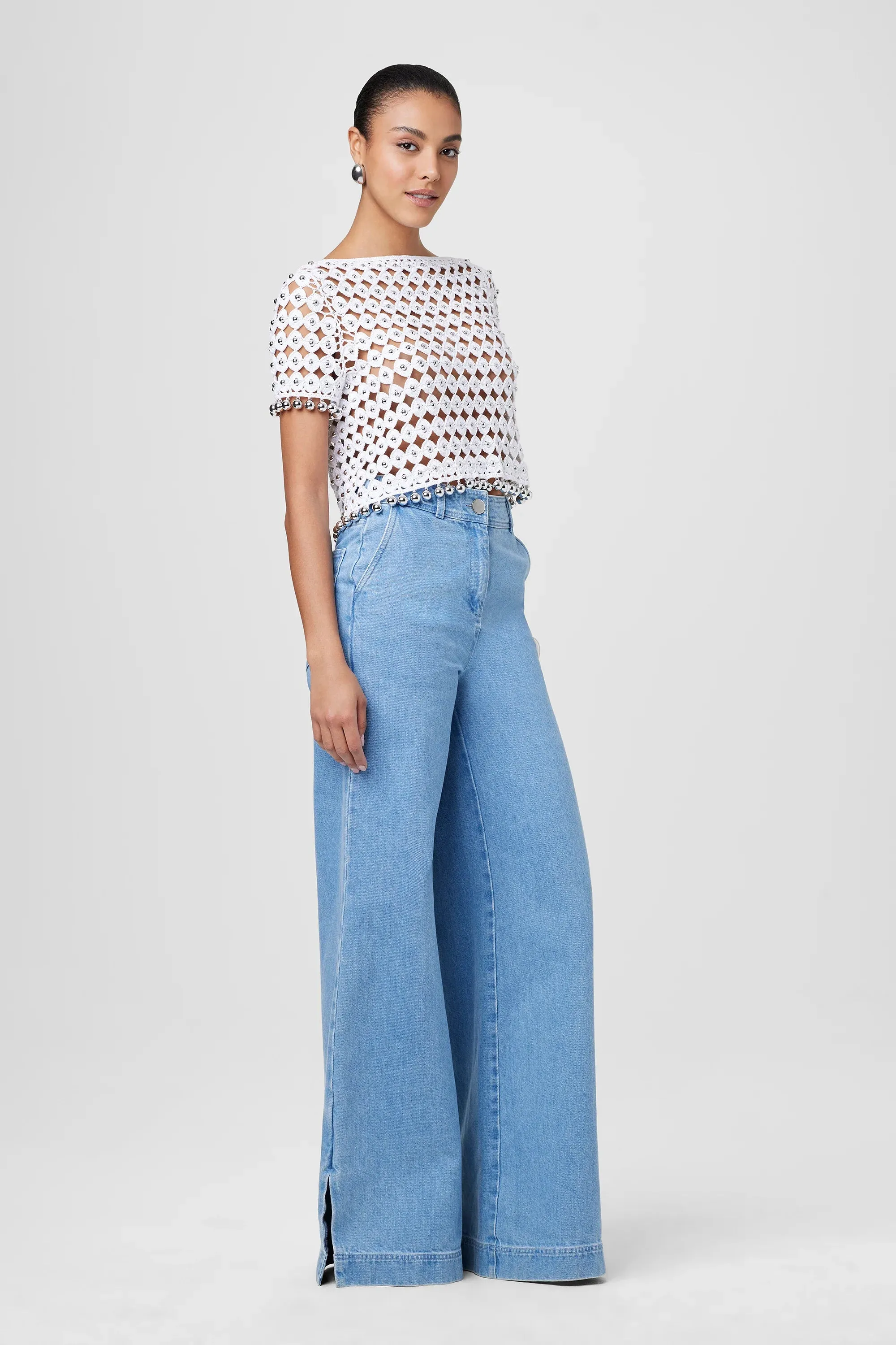 Coco Boat Neck Short Sleeve Top