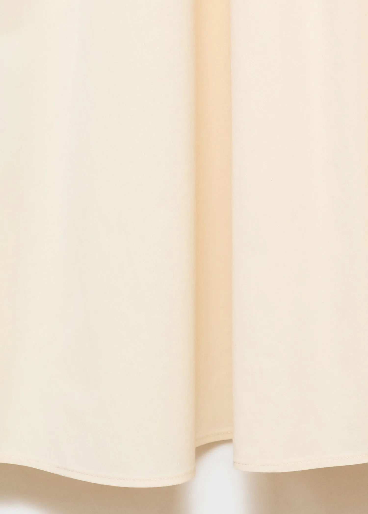 Combined halter-neck dress