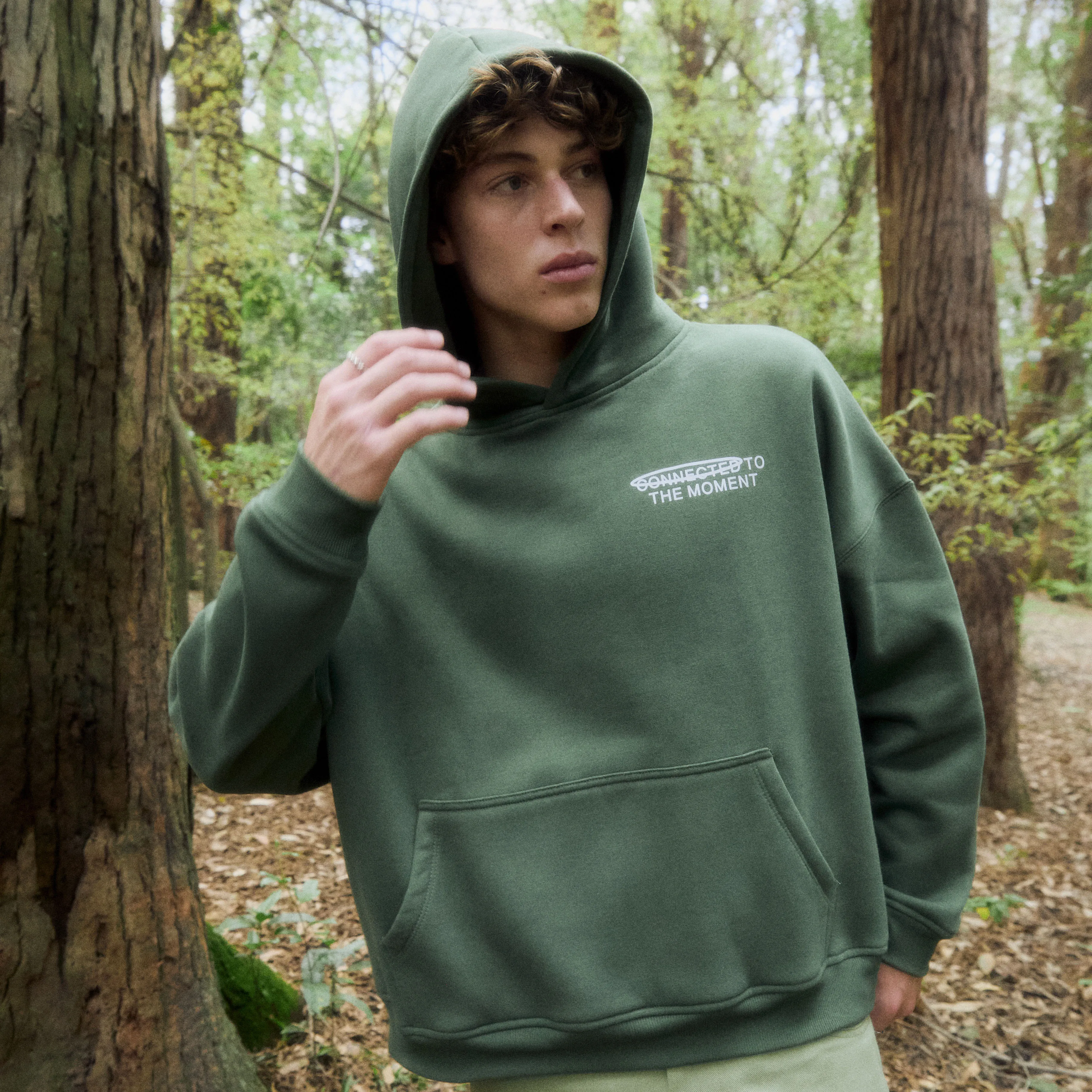 Connected Boxy Hoodie