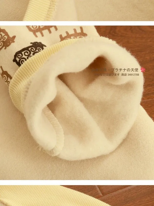 cotton sheep sweatshirt