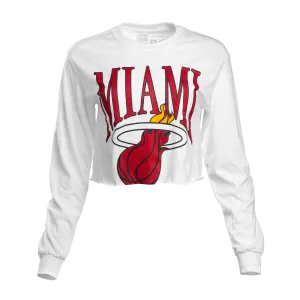 Court Culture Women's Vintage White Crop