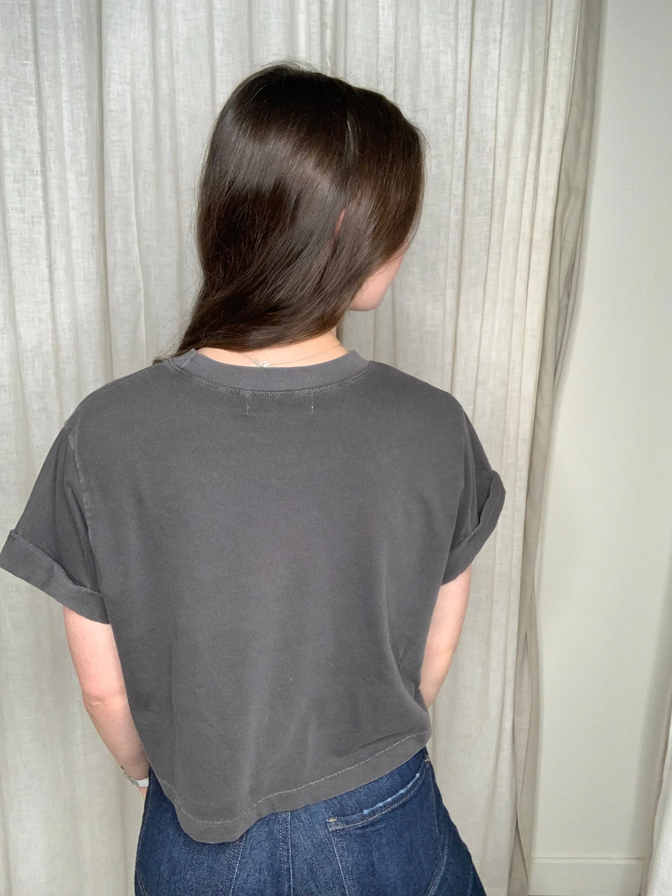 Crop Boyfriend Tee