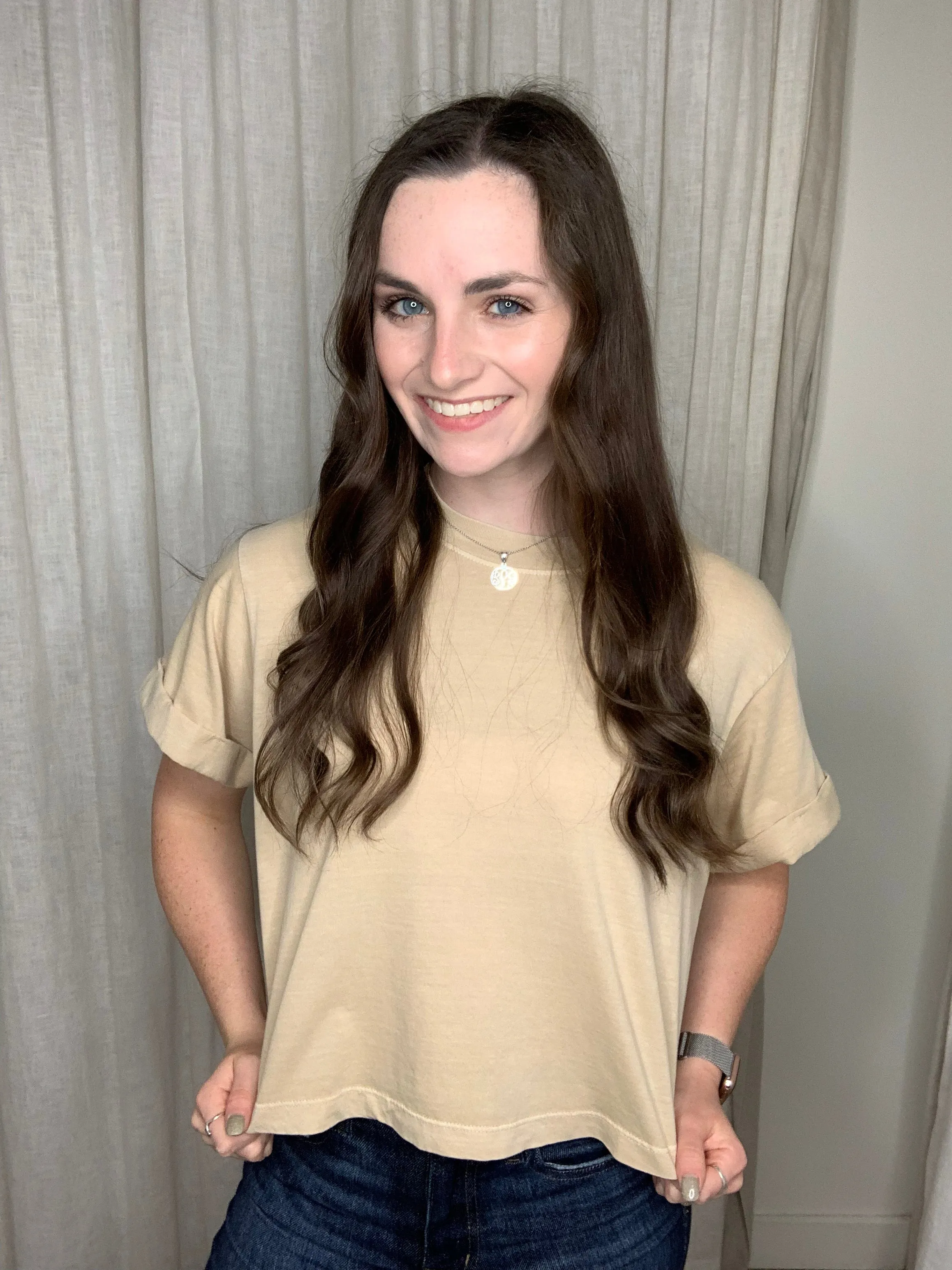 Crop Boyfriend Tee