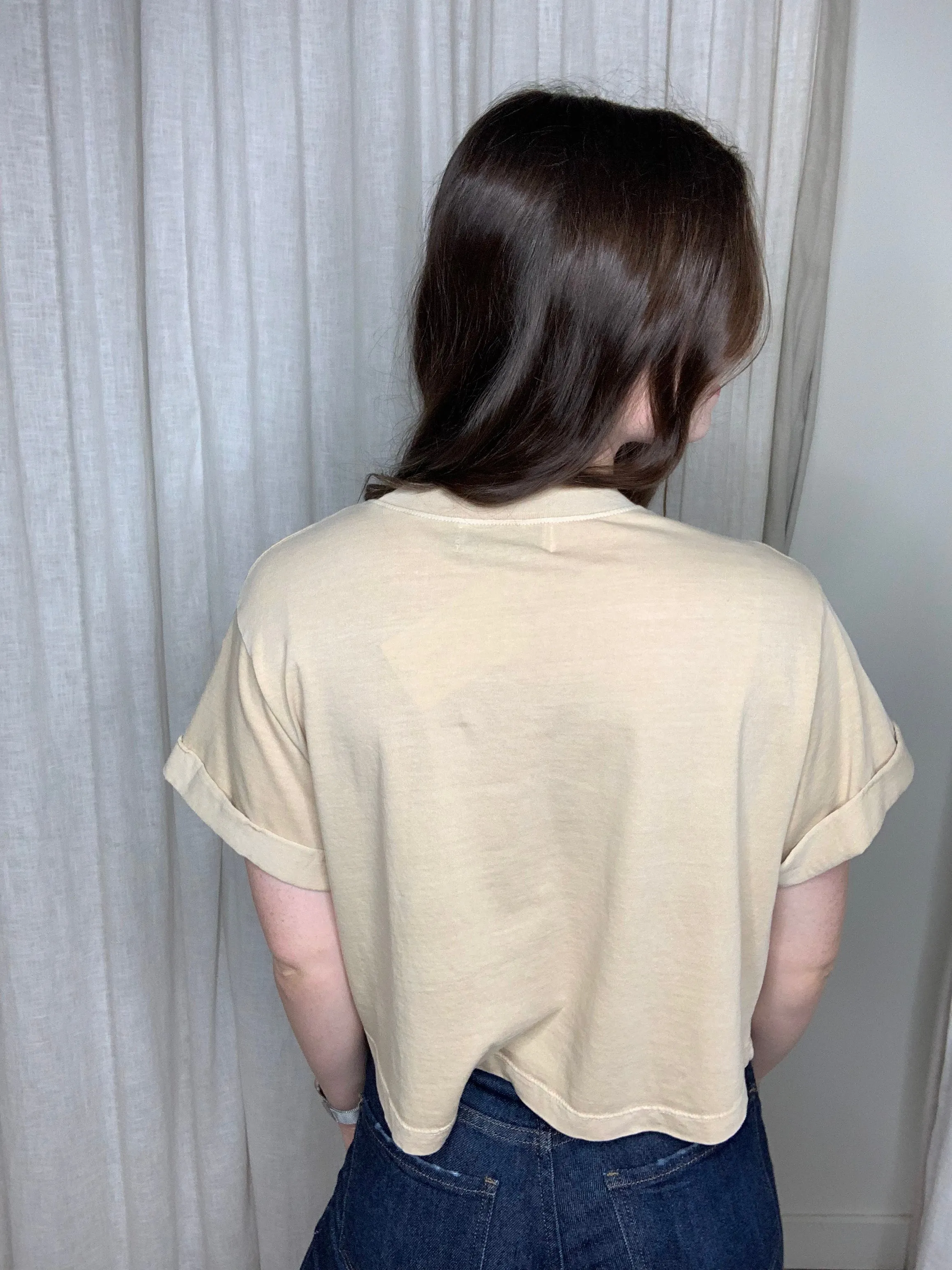 Crop Boyfriend Tee
